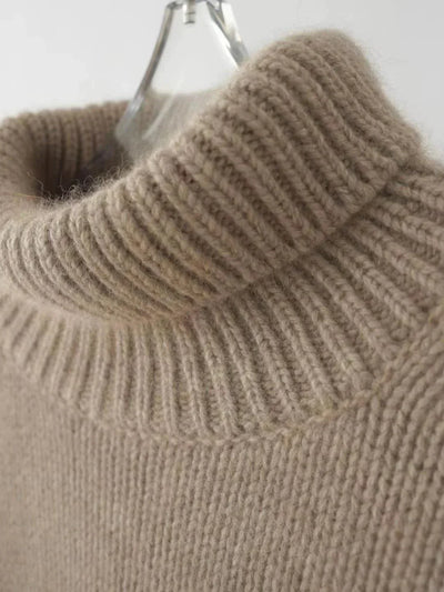 Larine | Sweter z golfem