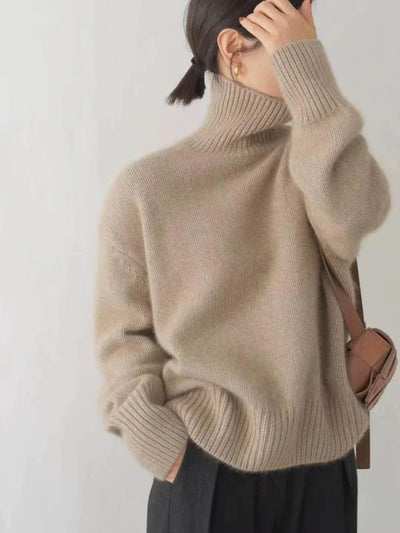 Larine | Sweter z golfem