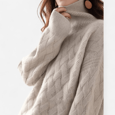 Andreina | Luksusowy sweter z golfem
