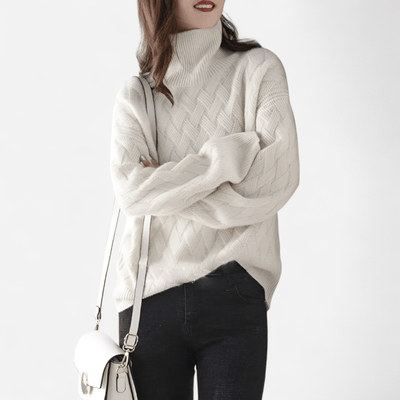 Andreina | Luksusowy sweter z golfem