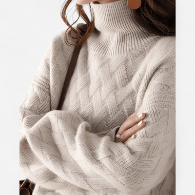 Andreina | Luksusowy sweter z golfem