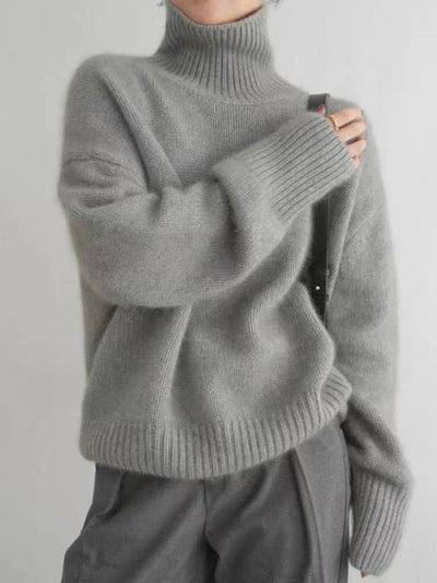 Larine | Sweter z golfem