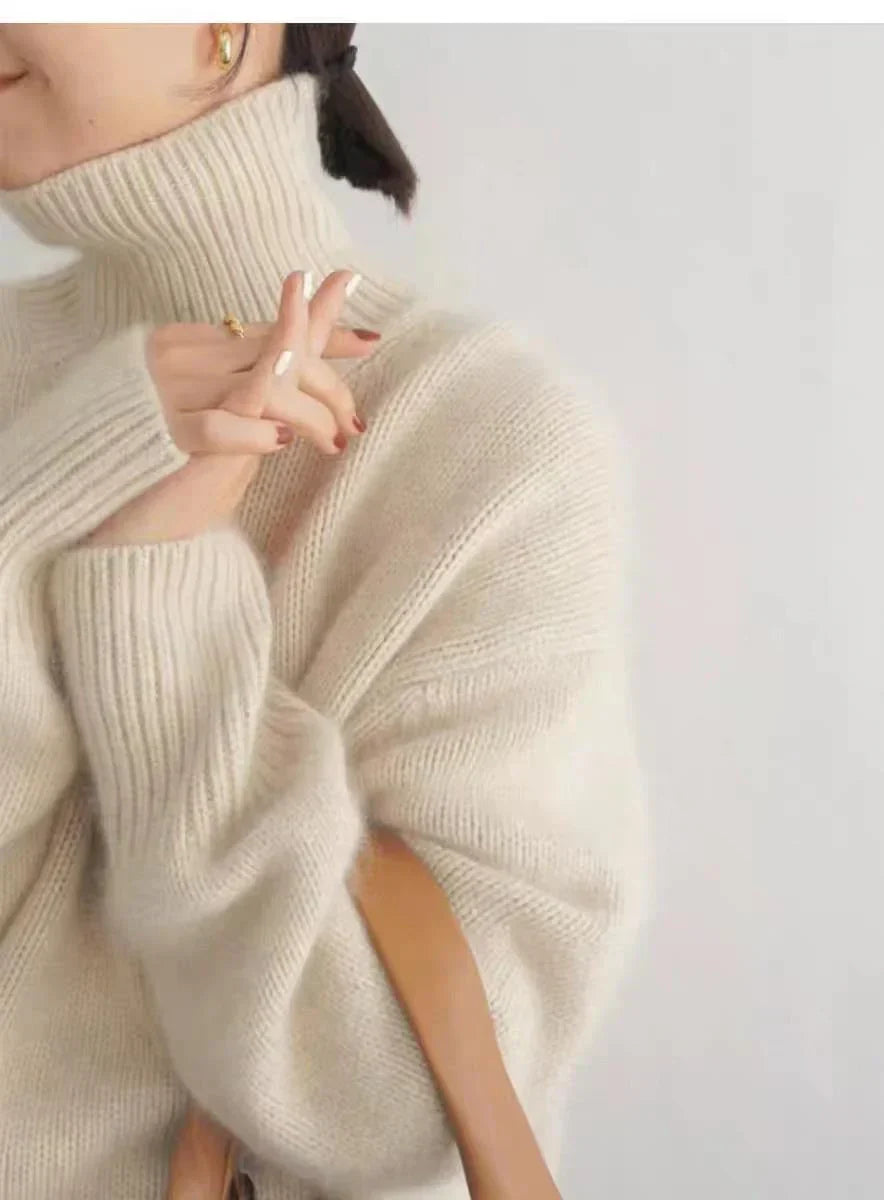 Larine | Sweter z golfem